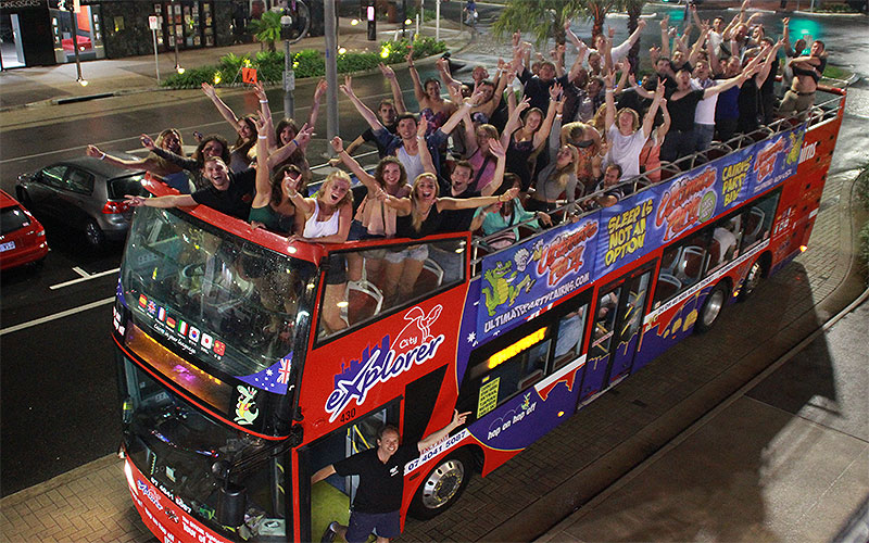 Ultimate Party Bus, Cairns' award-winning pub